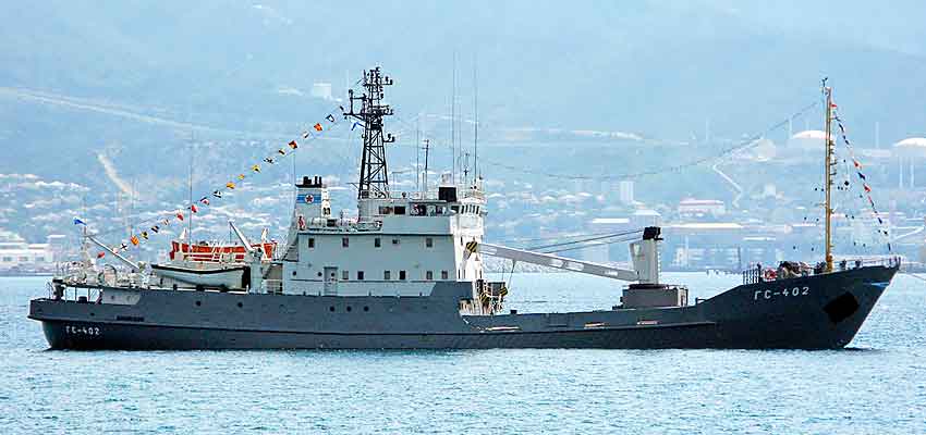 Малое гидрографическое судно ГС-402 проекта 872