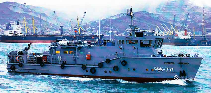 Водолазный катер РВК-771 проекта 23040